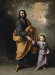 Heiliger Josef und das Christkind