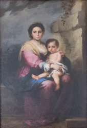 Die stillende Madonna