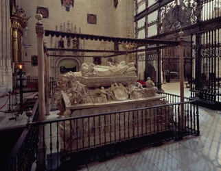 Grab von Philipp dem Schönen (1478-1506) und Johanna der Wahnsinnigen (1479-1555) ca. 1519