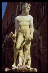 Der Neptunbrunnen (Detail)