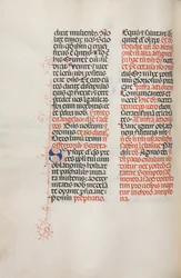 Missale: Fol. 172v: Musik für Alleluja usw. zu Beginn von Ostern, 1469