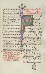 Missale: Fol. 184: Laubwerk, 1469