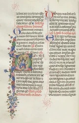 Missale: Fol. 322v: Die Jungfrau unter den Aposteln und Heiligen, 1469