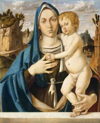 Madonna mit Kind, um 1490