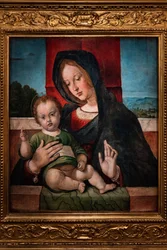 Madonna mit Jesuskind, letztes Jahrzehnt des 15. Jahrhunderts