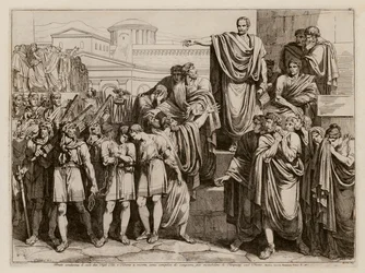 Brutus verurteilt seine Söhne zum Tode