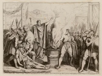 Mucius Scaevola vor Lars Porsenna