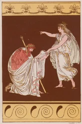 Numa Pompilius und die Nymphe Egeria