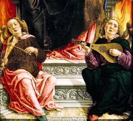 (Detail) des Triptychons von St. Markus