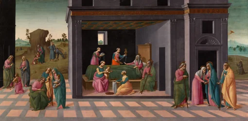 Szenen aus dem Leben des heiligen Johannes des Täufers, 1490-95