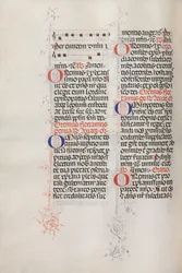 Missale: Fol. 146v: Musik für verschiedene Gebete