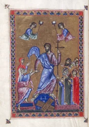 Höllenfahrt, Illustration aus dem 