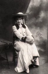 Decima Moore 1871-1964, englische Schauspielerin, 1907.