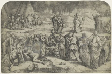 Sammeln des Manna