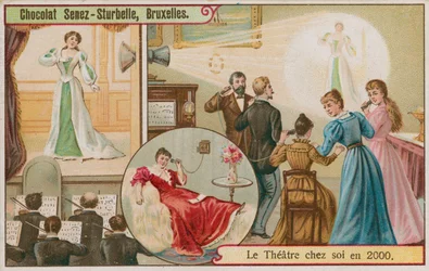 Theatergenuss im eigenen Heim im Jahr 2000