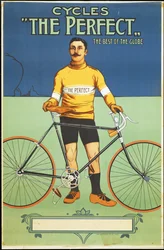 Werbeplakat für das perfekte Fahrrad, 1895