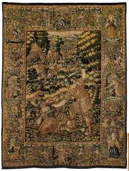 Geschichte von Kyros II. dem Großen, ca. 1590 (Wandteppich)