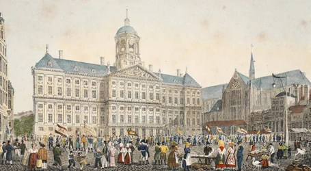 Straßenszene, ca. 1895
