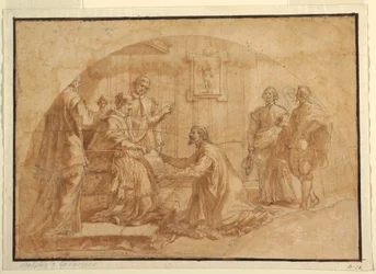 Papst empfängt Besucher