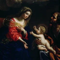 Die Heilige Familie (Detail), 1682