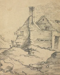 Häuser in einer Landschaft