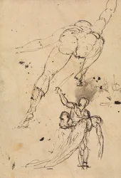 Studie für Herkules und Persephone