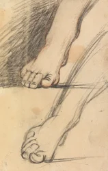 Studie von Füßen