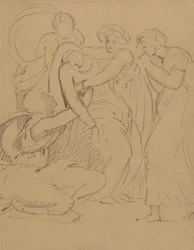 Studie einer dramatischen Szene