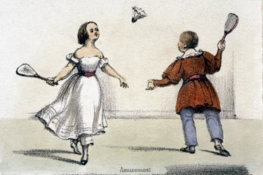 Vergnügen, aus Hausgeflügel in Grafische Illustrationen von Tieren - Ihre Nützlichkeit für den Menschen während ihres Lebens und ihre Verwendung nach dem Tod, ca. 1845