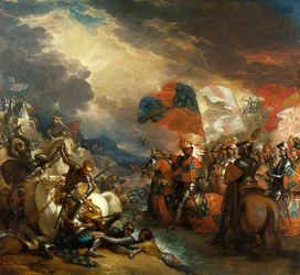 Eduard III. überquert die Somme