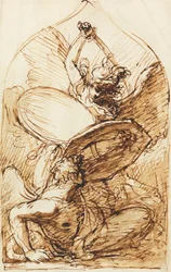 St. Michael und Luzifer