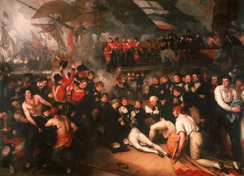 Der Tod von Nelson, 1806