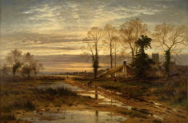 Der Februar füllt die Gräben, 1881