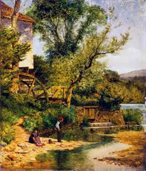 Angeln am Mühlbach