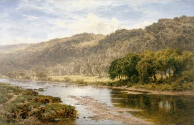 Am Llugwy unterhalb von Capel Curig, 1903