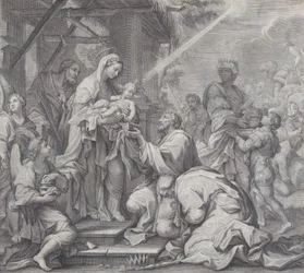 Die Anbetung der Heiligen Drei Könige, 1714-24