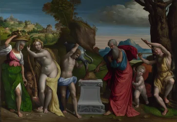 Ein heidnisches Opfer, 1526