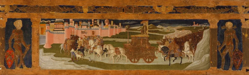 Predella-Tafel: Triumph Davids