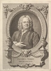 Jacobus Gibbs, Architekt, 1747