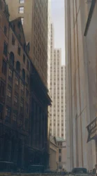 Ansicht von Wall Street