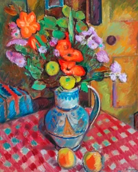 Blumen in einem Topf