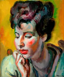 Porträt einer jungen Jüdin, ca. 1928