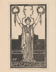 Frau in römischer Gewandung