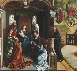 Jungfrau und Kind, verehrt von St. Martin, 1514