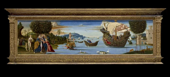 Die Geliebte von Enalus, Poseidon geopfert und verschont, ca. 1512