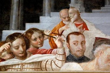 Männliche und weibliche Figuren (Detail)