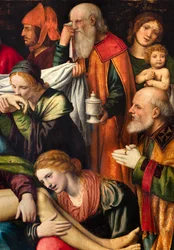Mailand, Kirche San Giorgio al Palazzo, Bernardino Luini, Kreuzabnahme