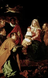 Die Anbetung der Könige, ca. 1619