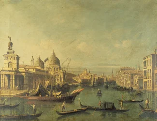 Eingang zum Canal Grande, Venedig
