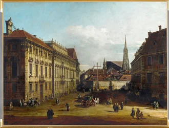 Lobkowitzplatz in Wien, Österreich